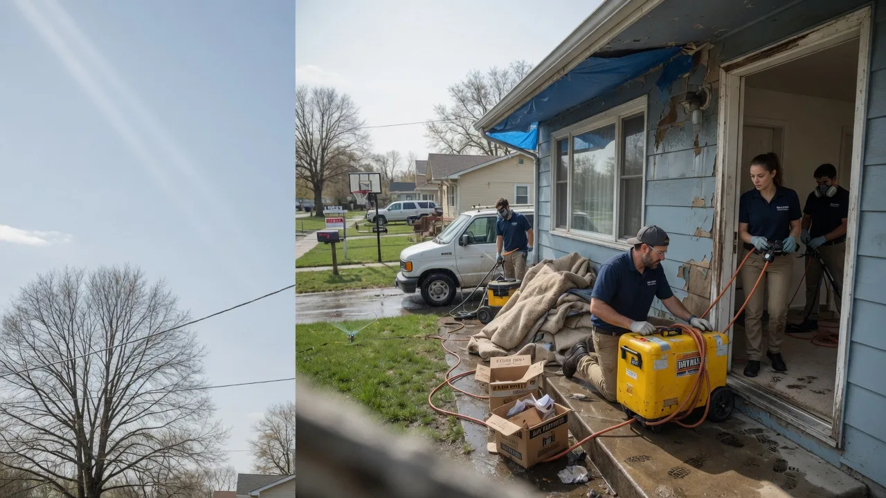 Basement Flood Cleanup in Lafe, AR near me